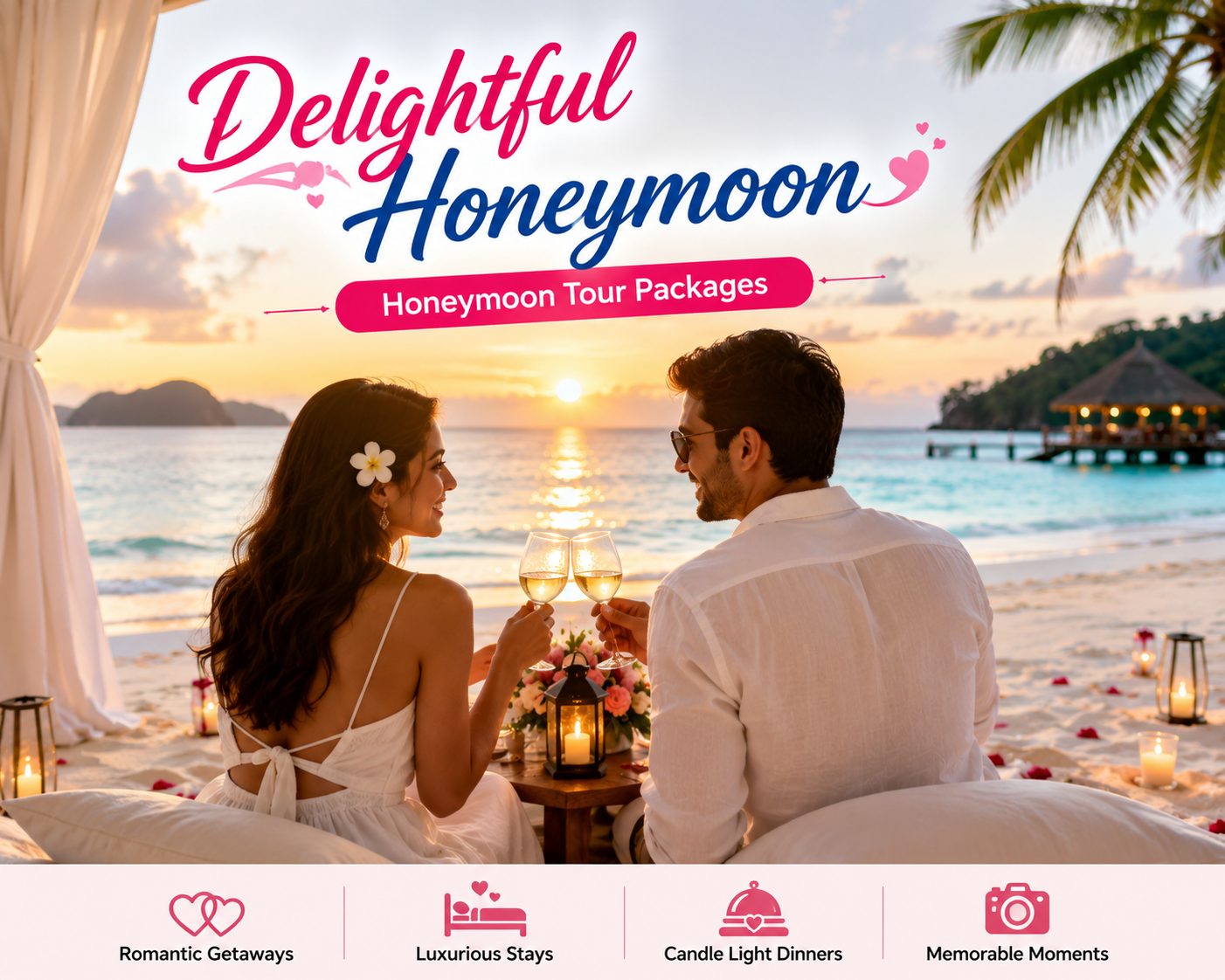 Delightful Honeymoon - Andaman tour package
