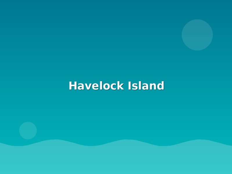Havelock Island - Andaman sightseeing