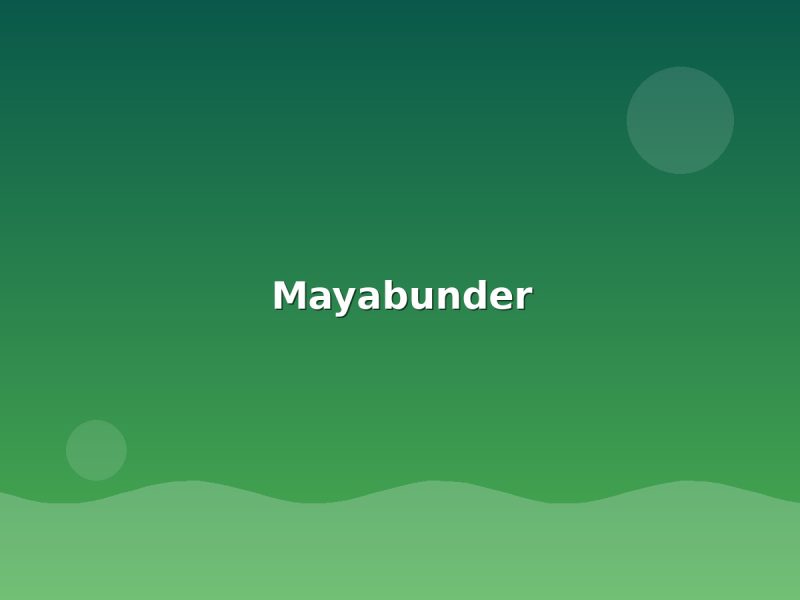 Mayabunder - Andaman sightseeing