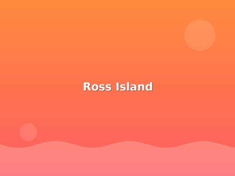 Ross Island - Andaman sightseeing