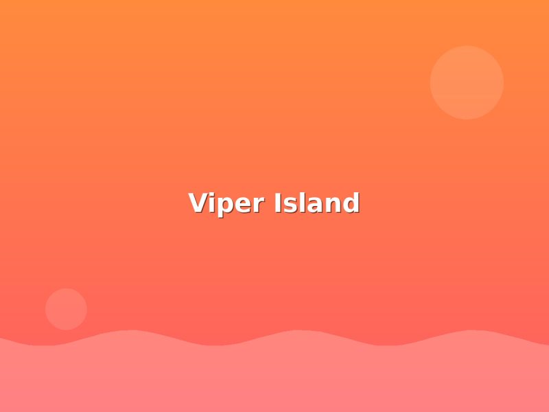 Viper Island - Andaman sightseeing