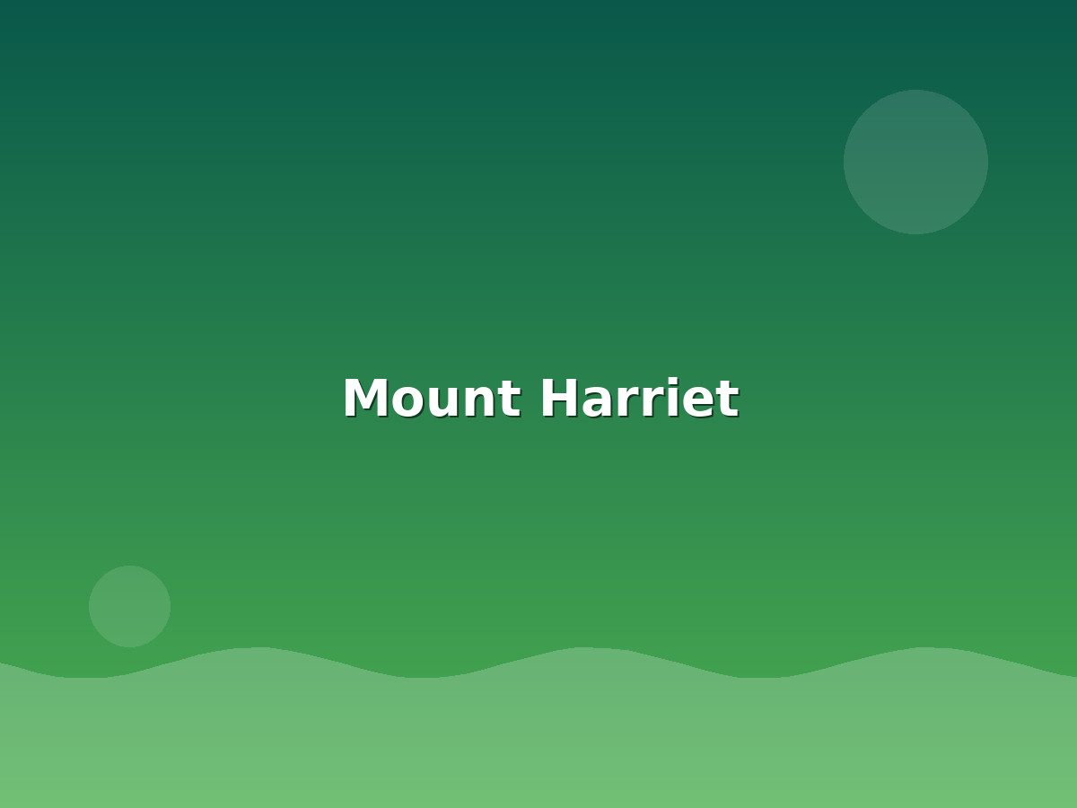 Mount Harriet